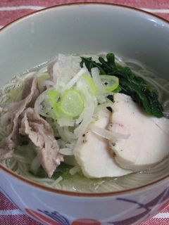 塩ラーメン味のにゅうめん-レシピのメイン写真