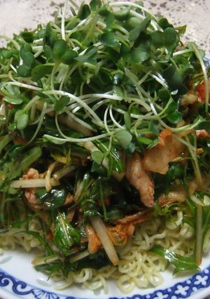ラーメンキムチサラダ♪-レシピのメイン写真