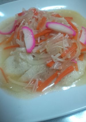 白身魚の野菜あんかけ♪-レシピのメイン写真