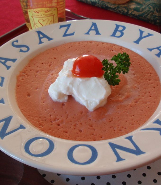 ピンクのlovely トマトプリン by Rosemary Corner 【クックパッド