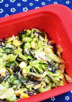 ルクエで★学校給食のひじきサラダ✽-レシピのメイン写真
