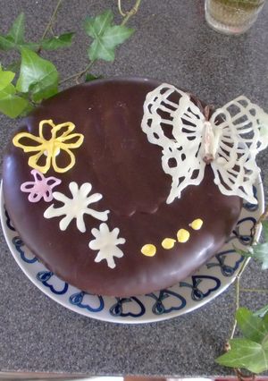 。＊しっとりラブリーなチョコケーキ＊。-レシピのメイン写真