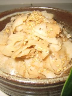 蓮根きんぴら-レシピのメイン写真