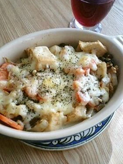 高野豆腐で白菜グラタン-レシピのメイン写真