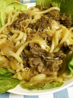 ★手抜き万歳★すき焼き風肉うどん-レシピのメイン写真
