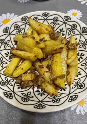 じゃがいもとひき肉のカレー風味-レシピのメイン写真