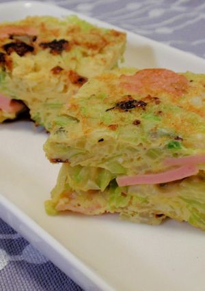 お弁当に！！ギョニソとキャベツの卵焼き♡-レシピのメイン写真
