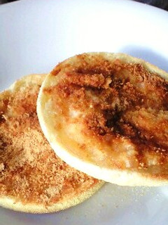 安倍川餅風きなこトースト(マフィン)-レシピのメイン写真