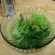 水菜のサラダ