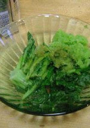 水菜のサラダ-レシピのメイン写真