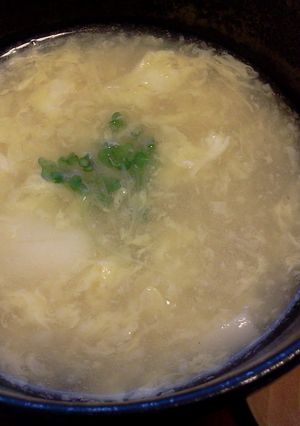 ふんわり長芋noかき卵スープ☆-レシピのメイン写真