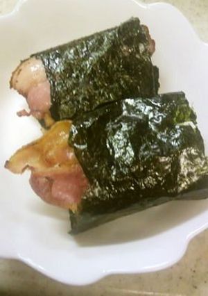 お餅のベーコン巻き♪-レシピのメイン写真
