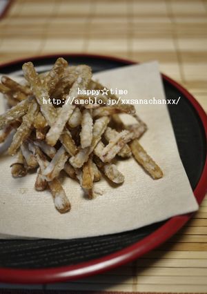 おつまみにピッタリ♪きんぴらごぼう揚げ♪-レシピのメイン写真