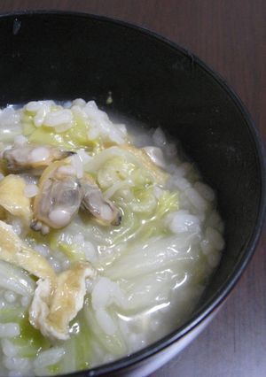土鍋で♪体あたたまるお粥をど～ぞ-レシピのメイン写真