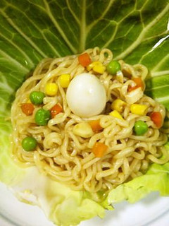 インスタントラーメンでラーメンサラダ-レシピのメイン写真