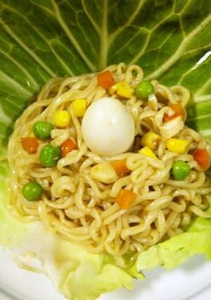 インスタントラーメンでラーメンサラダ-レシピのメイン写真