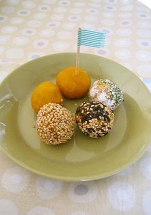 お弁当に☆かぼちゃのコロコロ-レシピのメイン写真