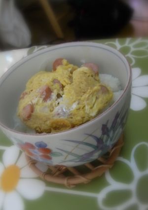 ウインナーとたまご丼☆-レシピのメイン写真