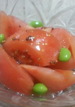 トマトと枝豆のサラダ-レシピのメイン写真