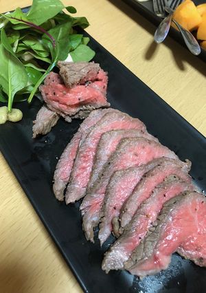 簡単！土鍋でローストビーフ-レシピのメイン写真