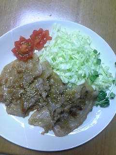 梅味噌風味♪しょうが焼き-レシピのメイン写真