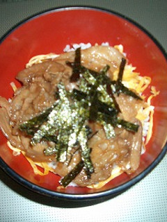 簡単豚丼-レシピのメイン写真