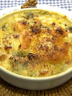 ほうれん草でクリームグラタン-レシピのメイン写真
