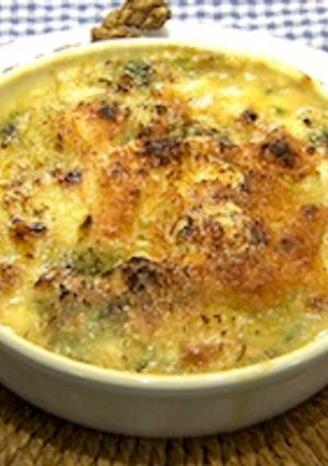 ほうれん草でクリームグラタン-レシピのメイン写真