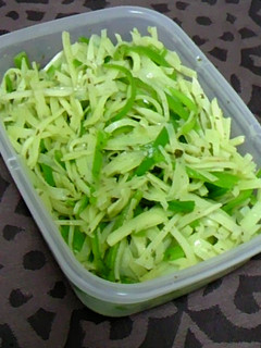 簡単お弁当用おかず~じゃがピーマン炒め~-レシピのメイン写真