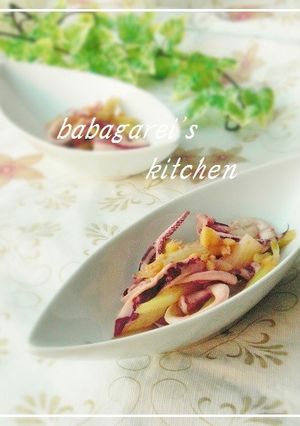 イカとセロリのレモン炒め-レシピのメイン写真