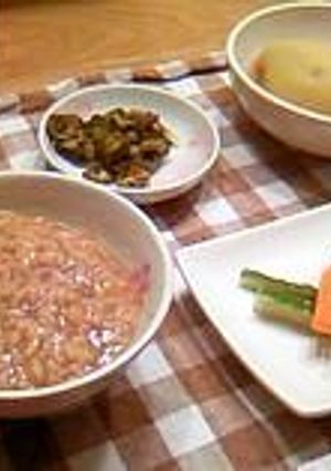 茶がゆ　和歌山の朝食-レシピのメイン写真