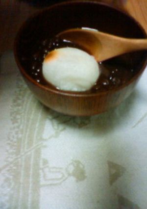 簡単☆ぜんざいお餅入り-レシピのメイン写真