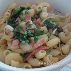 簡単！しゅんぎくのパスタ-レシピのメイン写真