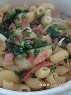 簡単!しゅんぎくのパスタ-レシピのメイン写真