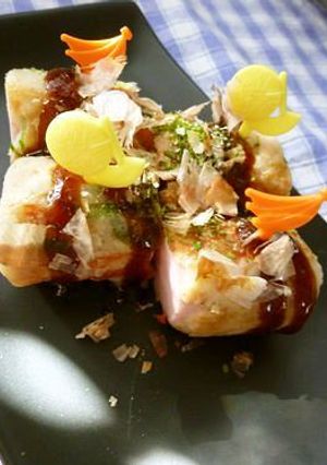 おさかなソーセージの焼きロールポテト-レシピのメイン写真