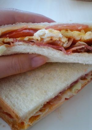 簡単☆食べたい時にサンドイッチ-レシピのメイン写真