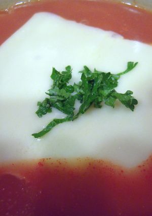 簡単！リゾット風トマト粥-レシピのメイン写真