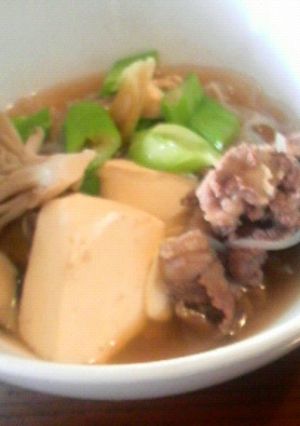 低カロリー♪牛肉豆腐-レシピのメイン写真