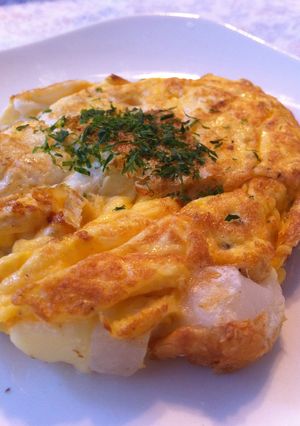 カンタン☆お餅の卵焼き。お弁当にも♪-レシピのメイン写真