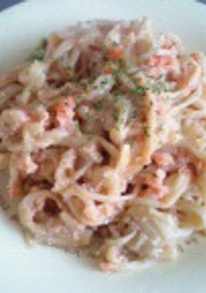 材料3つ!えのきの明太子炒め-レシピのメイン写真