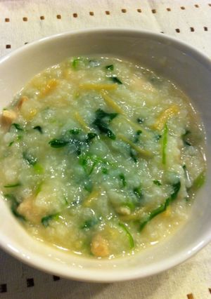 干し貝柱と鶏肉の中華粥✿七草粥にも✿-レシピのメイン写真