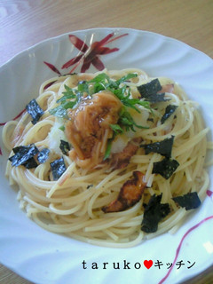 なめたけじゃこおろしパスタ☆-レシピのメイン写真