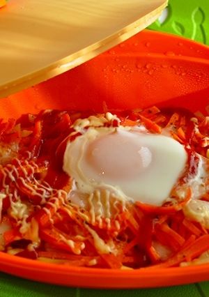 シリコーンスチーマーで朝食を・・・第2弾-レシピのメイン写真