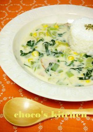 チンゲン菜のシチュー☆-レシピのメイン写真