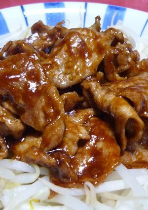 ✿もやしと一緒に♪豚肉の甜麺醤炒め✿-レシピのメイン写真