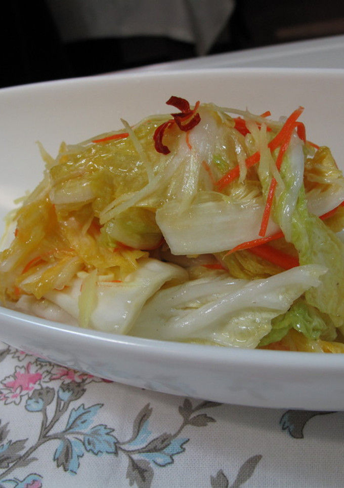 白菜の甘酢　　中華の前菜に-レシピのメイン写真
