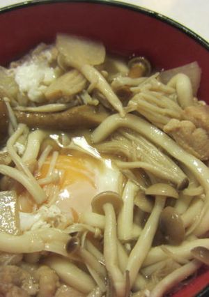 きのこたっぷり☆あったか煮込みうどん-レシピのメイン写真