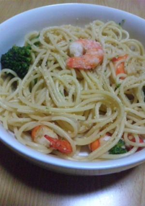 エビとブロッコリーのパスタ-レシピのメイン写真