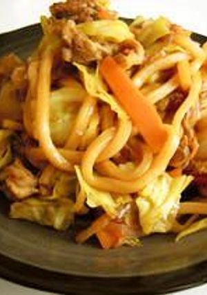 焼カレーうどん-レシピのメイン写真