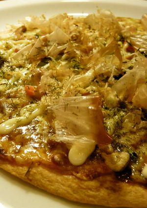 たこ焼きピザ-レシピのメイン写真